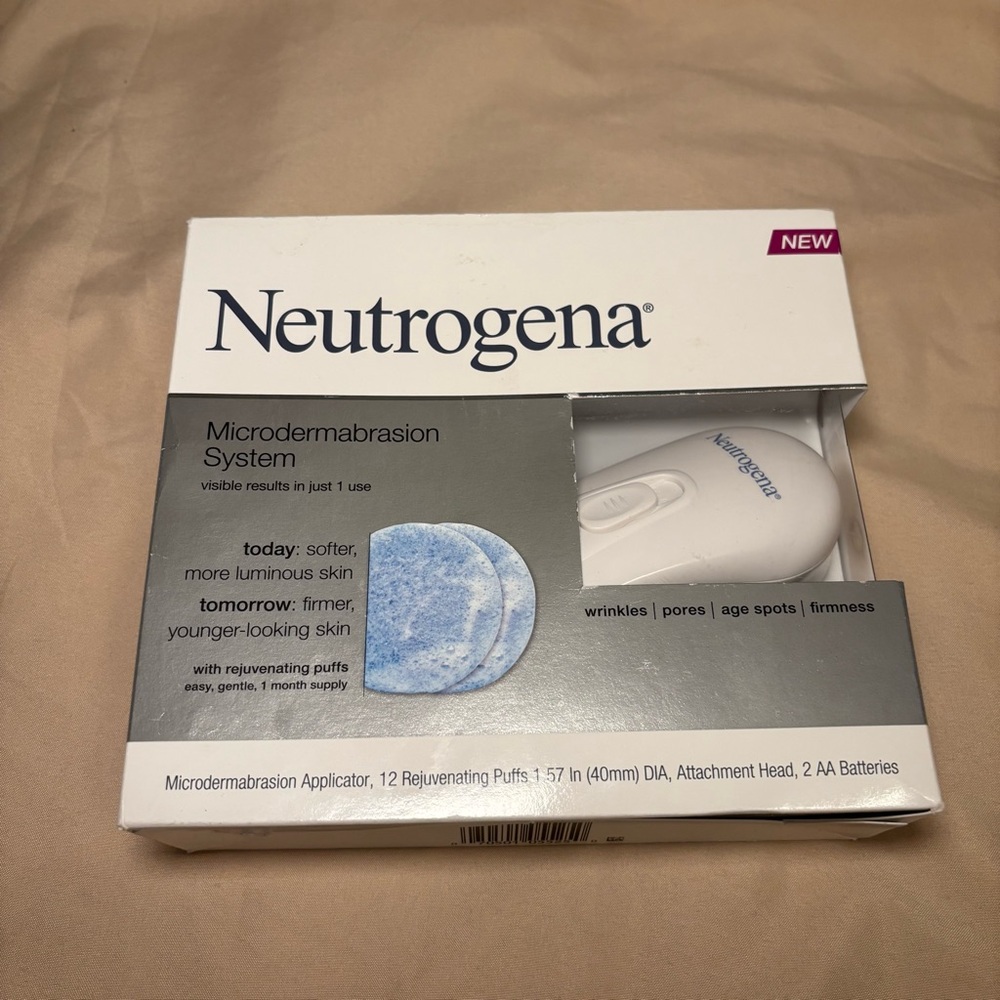 New Neutrogena Microdermabrasion System